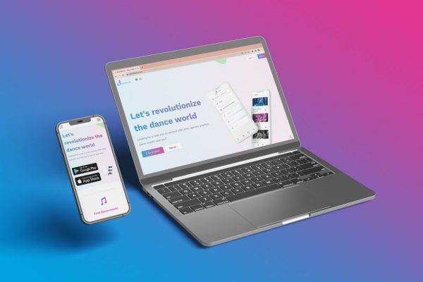 danceflavors landingpage