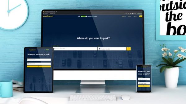 Parkobility auf verschiedenen mockups