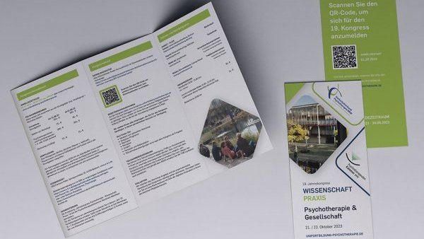 Flyer für die Ruhr-Universität Bochum