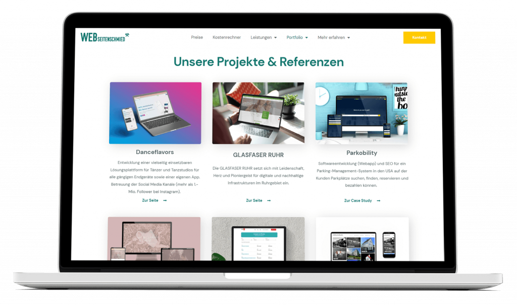 Portfolio Webseitenschmied