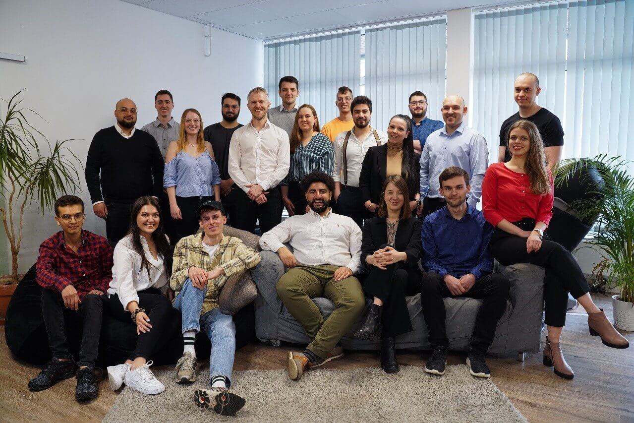 Gruppenfoto der Webdesign Agentur Webseiten-Schmied