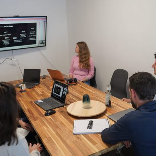 Mitarbeiter Meeting im Office